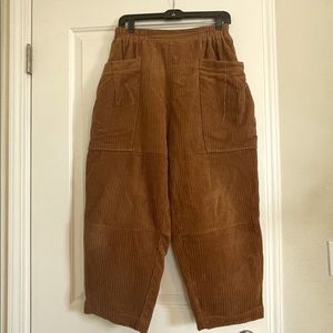 COPY - Buykud brown corduroy oversized pants